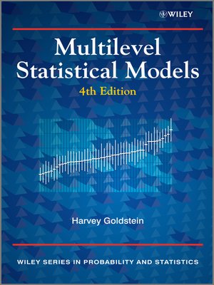 cover image of Multilevel Statistical Models